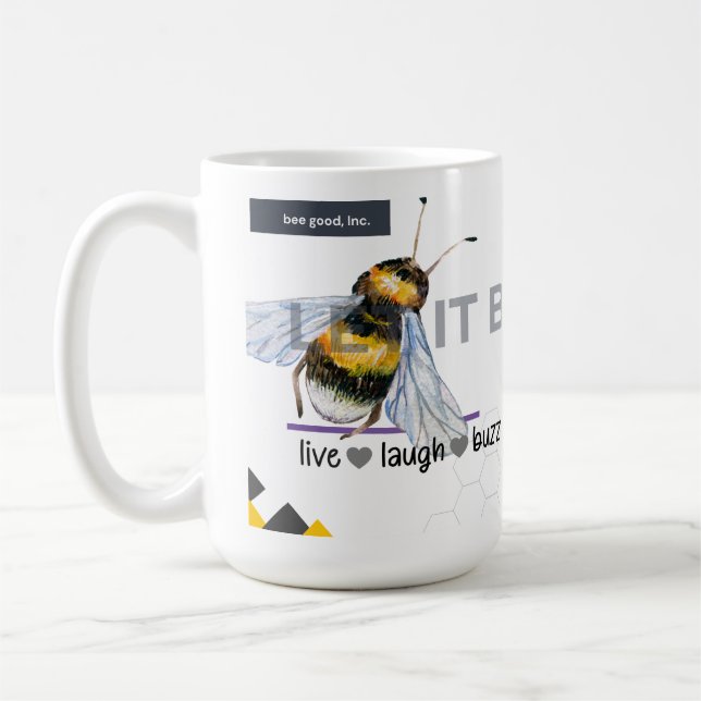 Taza de café con abeja (Izquierda)