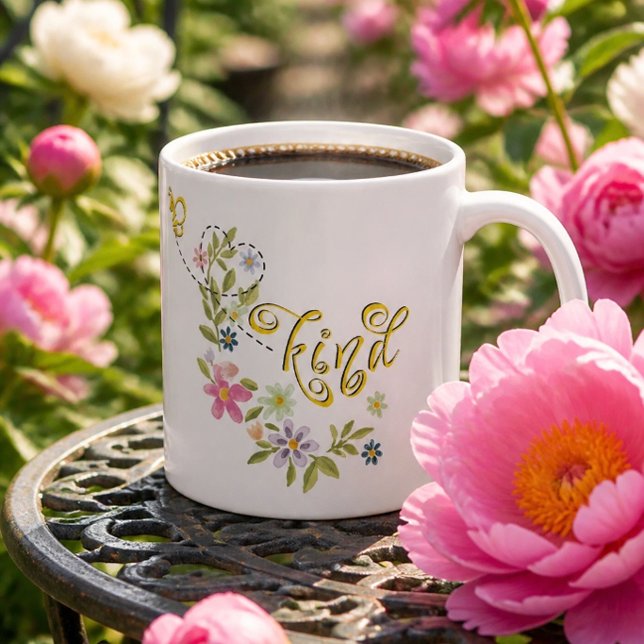 Taza de café con abejas hermosas (Subido por el creador)