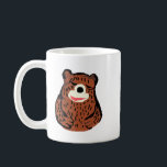 Taza De Café Con Abrazo De Oso Marrón Dibujado A M<br><div class="desc">Alegrarás tu mañana con esta encantadora taza de café con oso marrón dibujado a mano. Con una ilustración caprichosa de estilo cuento, esta taza de cerámica acogedora es el regalo perfecto para amantes de los animales y fanáticos de la vajilla única e inspirada en el arte. ¡Compra ahora para un...</div>