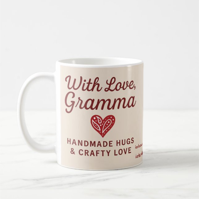 Taza De Café Con Amor, Gramma Mug (Izquierda)