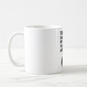 Taza de café con arte callejero de plantilla para 