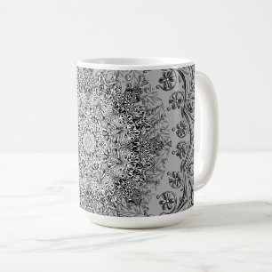 Taza de café con arte de mandala bohemio Elegant