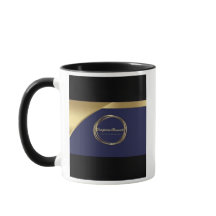 Taza de café con asa.