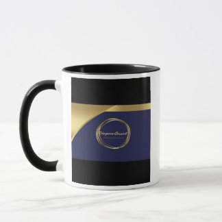 Taza de café con asa.