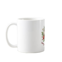 Taza de café con baldosas de Mahjong de fresa Cott