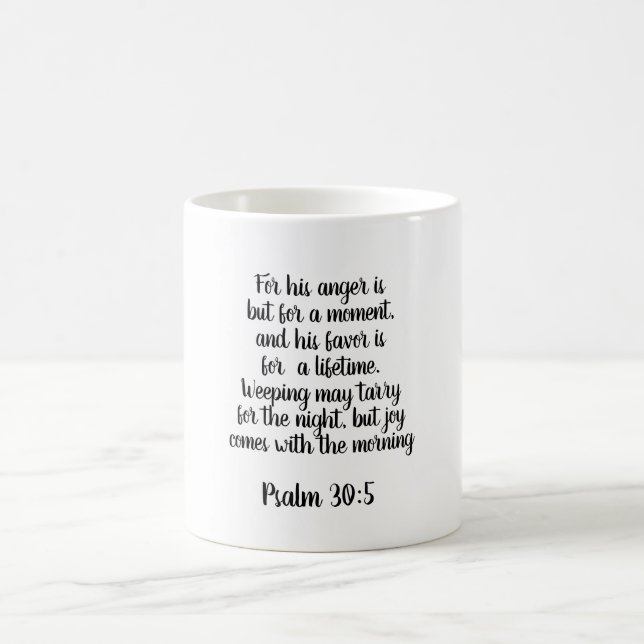 Taza de café con Biblia (Centro)