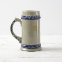 Taza de café con brillo pastel cálido