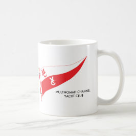Taza de café con burgee dual