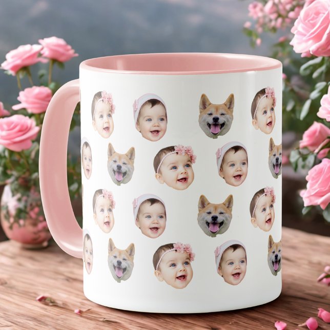 Taza de café con cara de bebé personalizada 3 (Subido por el creador)