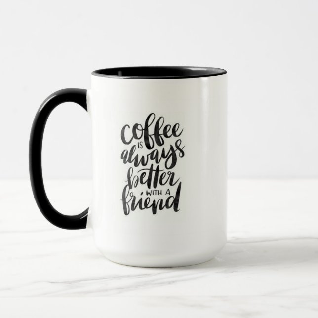 Taza de café con cita (Izquierda)