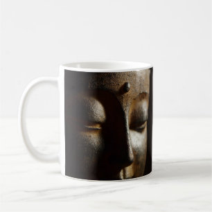 Taza de café con cita de Buda