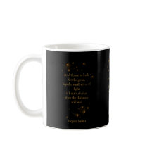 Taza de café con cita de esperanza - Encuentra la 