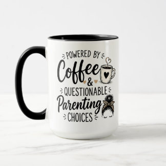 Taza de café con cita de padres
