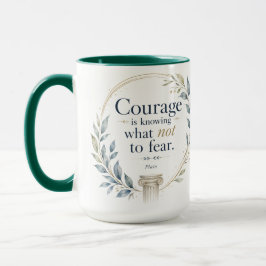 Taza de café con cita inspiradora