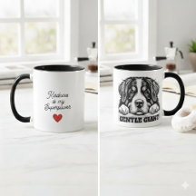 Taza de café con cita inspiradora Gentle Giant