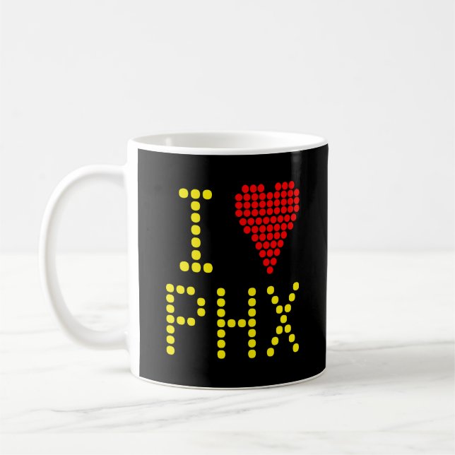 Taza de café con código de aeropuerto favorito (Izquierda)
