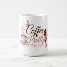 Taza de café con Coffee Pretty pixie (2)