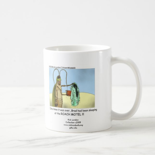 Taza de Café con Dibujo Divertido de Trampa para C (Derecha)