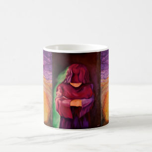taza de café con diseño artístico En admiración y 