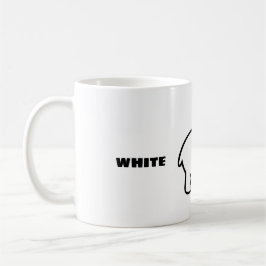 Taza de café con diseño de elefante blanco