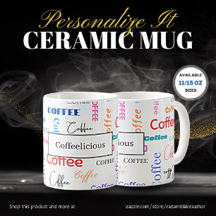Taza de café con diseño exclusivo personalizado