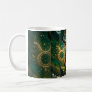 Taza de café con el signo zodiacal Tauro para homb
