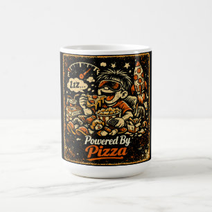 Taza De Café Con Energía de Pizza – Orgullo del Humor sobre Com