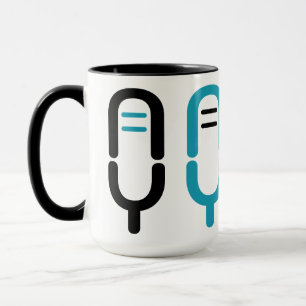 Taza de café con envoltura de logotipo de micrófon