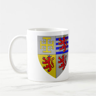 Taza de café con escudo de Chipre - Tamaño 11oz