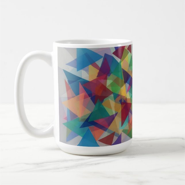 Taza De Café Con forma de triángulo (Izquierda)