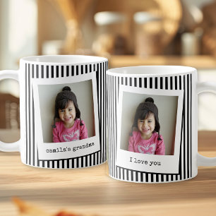 Taza De Café Con Foto De Abuela Moderna Sencilla 2