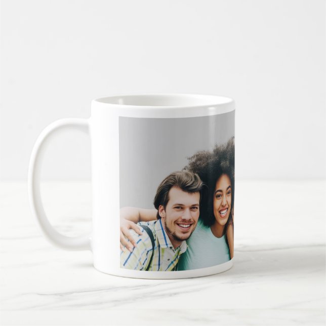 Taza de café con foto de amigos (Izquierda)