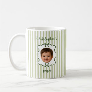 Taza de café con foto de bebé personalizada para p