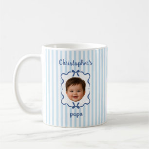 Taza de café con foto de bebé personalizada para p