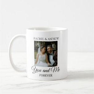 Taza de café con foto de boda personalizada Pers