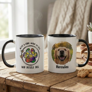 Taza de café con foto de mascota – Regalo para mam