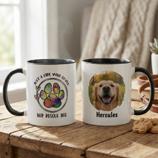 Taza de café con foto de mascota – Regalo para mam