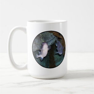 Taza de café con foto de pez Yin Yang