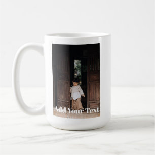 Taza de café con foto personalizada Agregar foto y