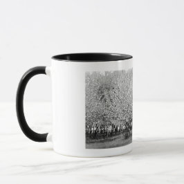 Taza de café con foto real de hombre americano en 