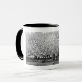 Taza de café con foto real de hombre americano en 
