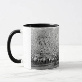 Taza de café con foto real de hombre americano en 
