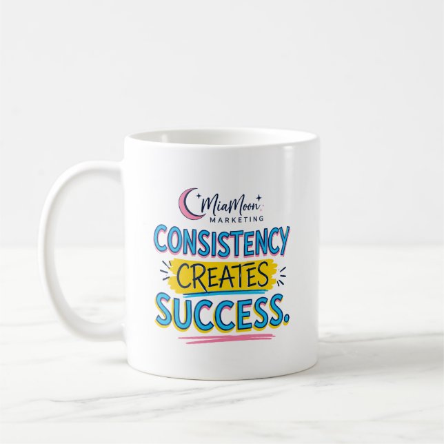 TAZA DE CAFÉ CON FRASE DE ÉXITO (Izquierda)