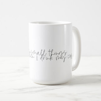 Taza De Café Con Frase Divertida De Café