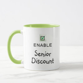 Taza De Café Con Frase Divertida Sobre Descuento P