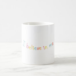 Taza De Café Con Frase Motivadora Creo En Mí