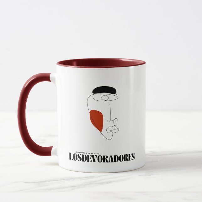 Taza de Café con frases inspiradoras, Edward Gorey (Izquierda)