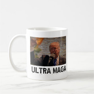 TAZA DE CAFÉ CON GRÁFICOS ULTRA MAGA TRUMP