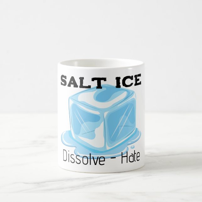 Taza de café con hielo de sal (Centro)