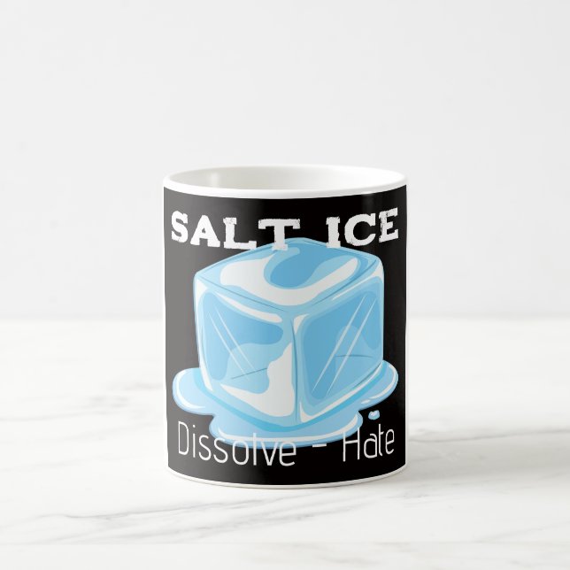 Taza de café con hielo de sal (Centro)